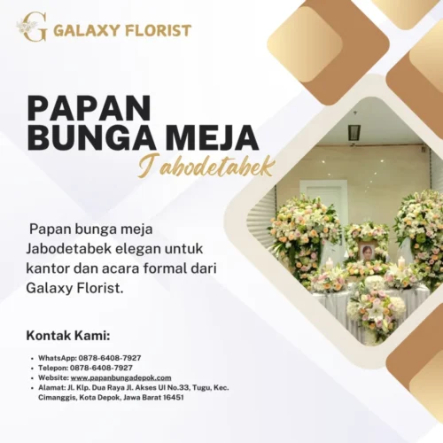 Papan Bunga Meja Jabodetabek