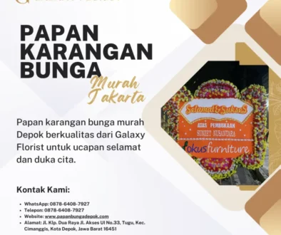Papan Karangan Bunga Murah Jakarta
