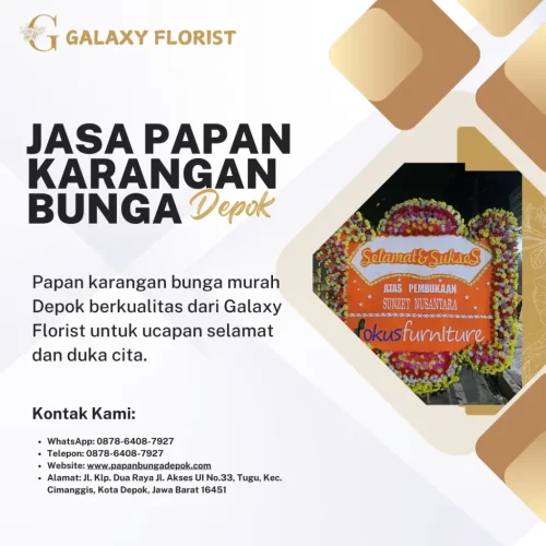 Jasa Papan Karangan Bunga Depok