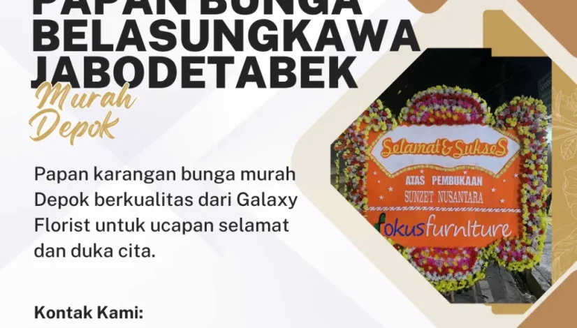 Papan Bunga Belasungkawa Jabodetabek