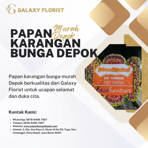 Papan Karangan Bunga Depok