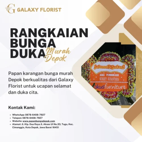 Rangkaian Bunga Duka