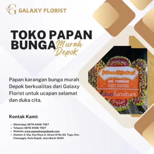 Toko Papan Bunga Murah Depok