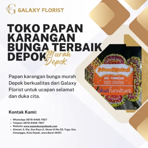 Toko Papan Karangan Bunga Terbaik Depok