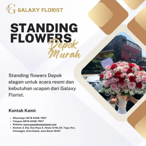 Standing Flowers Depok Murah