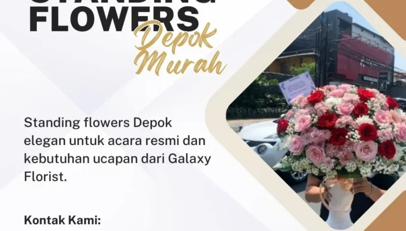 Standing Flowers Depok Murah
